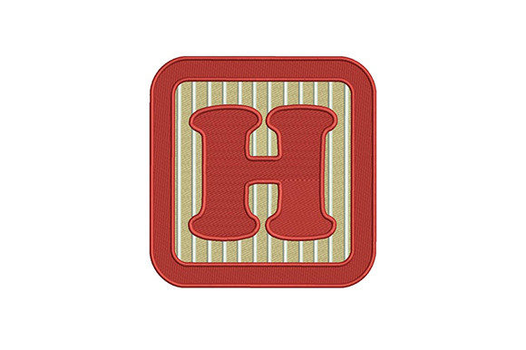 Alphabet H Letter: A Seasonal Embroidery Gem